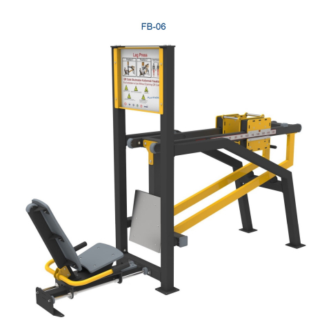 Aparate de forta exterior FBarbell - Aparat de exterior Presa pentru picioare FBarbell FB-06