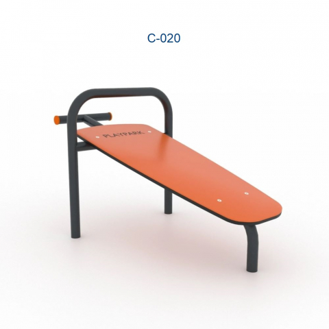 Echipamente WORKOUT - Bancă abdomene C-020 – workout exterior