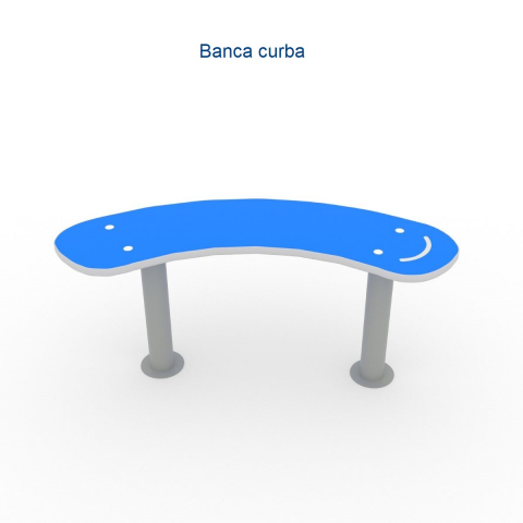 Masute / Scaune - Banca curba pentru copii