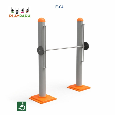 Aparate Fitness exterior - Aparat fitness – Bară (10 kg) E-04, pentru exterior
