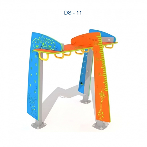 Educativ / Creativ - Bare de catarat interactive DS-11 cu jocuri educative și elemente de coordonare pentru copii între 0 și 7 ani