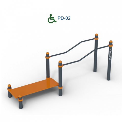 Echipamente WORKOUT - Bare paralele in crestere PD-02