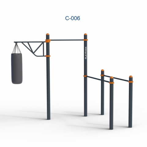 Echipamente WORKOUT - Barele-ABS-Box C-006 workout exterior