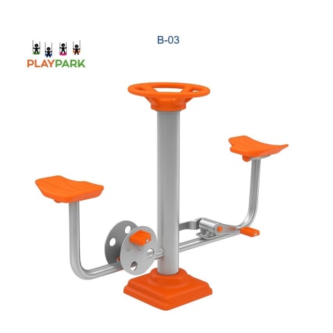 Aparate Fitness exterior - Aparat Fitness Bicicleta dubla B-03 exterior