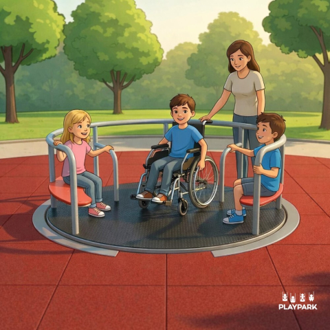 Echipamente de Joacă - Carusel pentru locuri de joacă CA-01