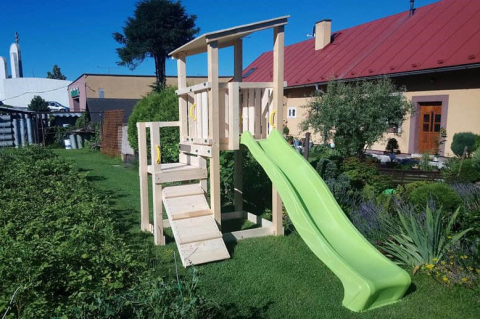 Complex de joaca CASCADE-11 din lemn [5]