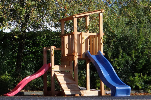 Complex de joaca CASCADE-11 din lemn [6]