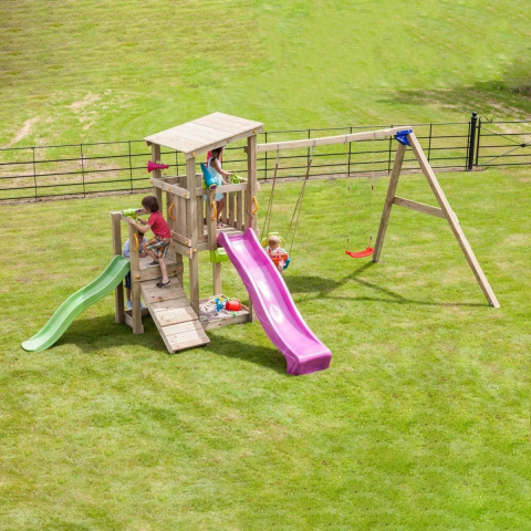 Complex de joaca CASCADE-2 din lemn [3]