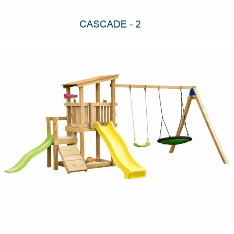 Complexe de Joacă - Complex de joaca CASCADE-2 din lemn