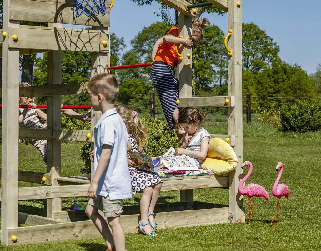 Complex de joaca CROSSFIT+Swing din lemn [4]