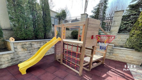 Complex de joaca CROSSFIT+Swing din lemn [7]