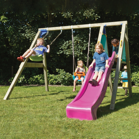 Complex de joaca DECKSWING din lemn [3]