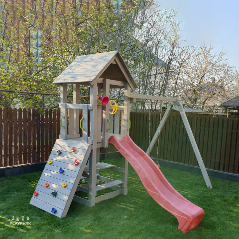 Complex de joaca EVEREST din lemn [1]