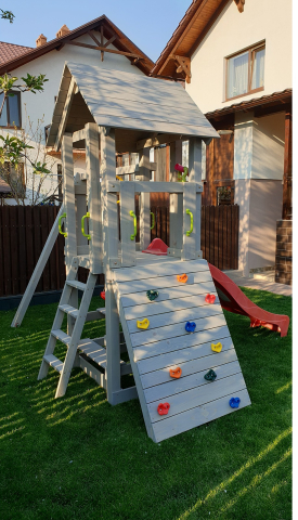 Complex de joaca EVEREST din lemn [3]