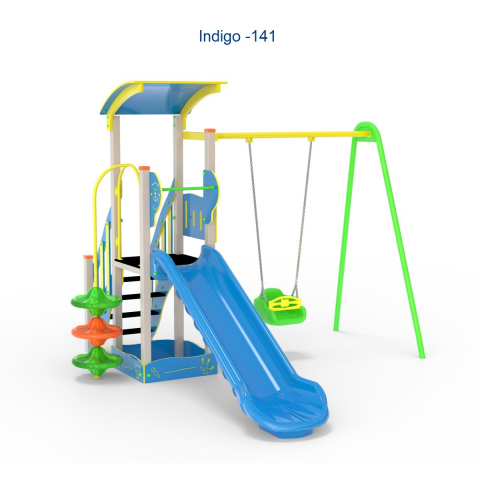 PREMIUM - Complex de joacă Indigo-141