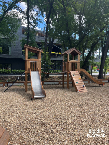 Complex de Joacă SOL-02-4 din Lemn [4]