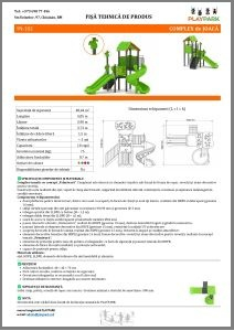 Complex de joacă  Spring YN-102 pentru terenuri de joacă [3]