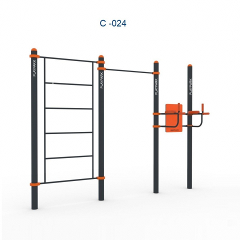 Echipamente WORKOUT - Complex sportiv WORKOUT C-024 exterior
