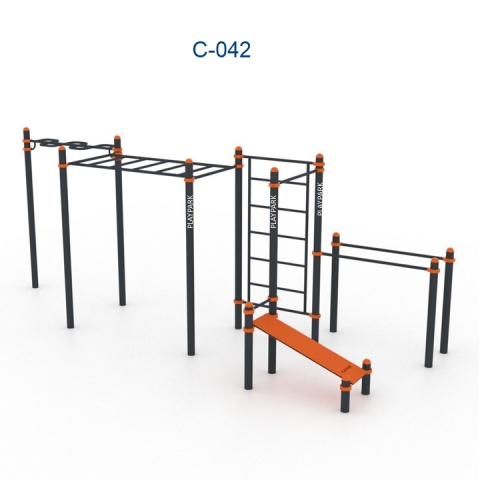 Echipamente WORKOUT - Complex sportiv WORKOUT C-042 exterior