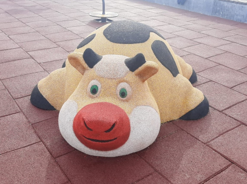 Figurina 3D din cauciuc Cow EP-028 [2]