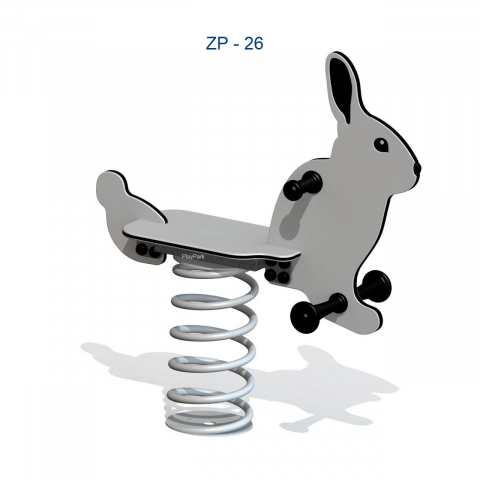 Figurine pe Arc - Figurina pe arc Grey Rabbit ZP-26