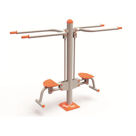 Aparate Fitness exterior - Aparat Fitness "Impinge-trage + Extensia picioarelor" B-07 in exterior
