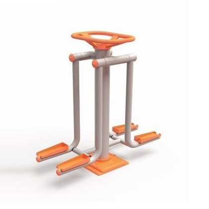 Aparate Fitness exterior - Aparat Fitness dublu "Intarirea musculaturii picioarelor" B-16 in exterior