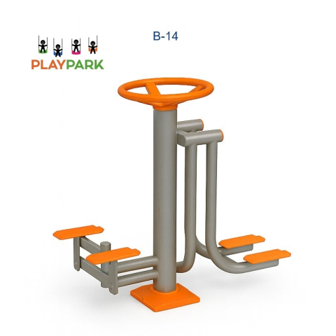 Aparate Fitness exterior - Aparat Fitness "Intarirea musculaturii picioarelor + Twist" B-14 exterior