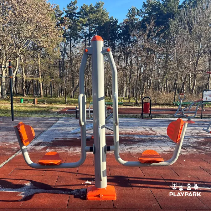 Aparat Fitness Intarirea picioarelor si a Abdomenului B-24 in exterior [2]