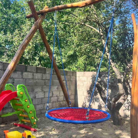 Leagăn cuib Cb-02 cu frânghie din polipropilenă PP [3]
