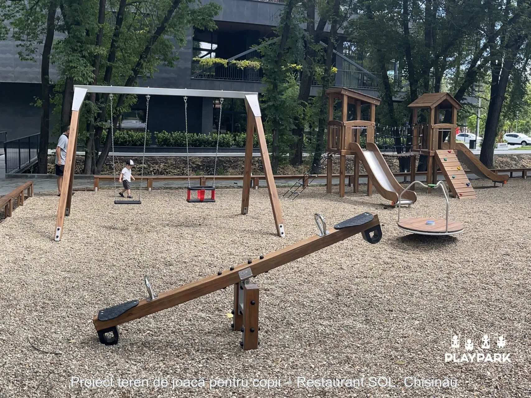 Leagan Dublu din lemn/ otel SA-01 [4]