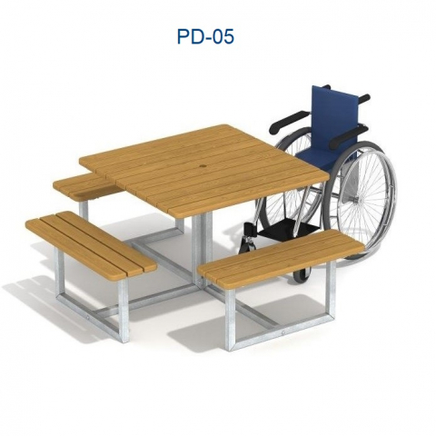 INCLUZIUNE - Masa p/u persoane cu Dizabilitati PD-05