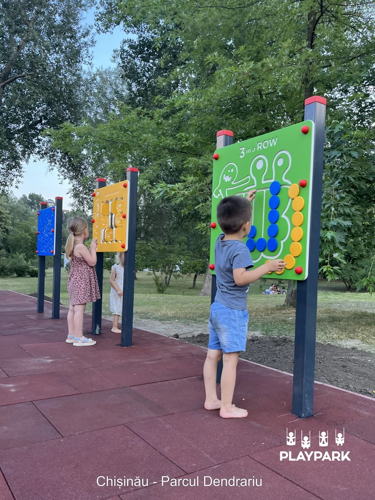 Panou interactiv Matching Pairs PN-35 pe stâlpi - PLAYPARK [3]