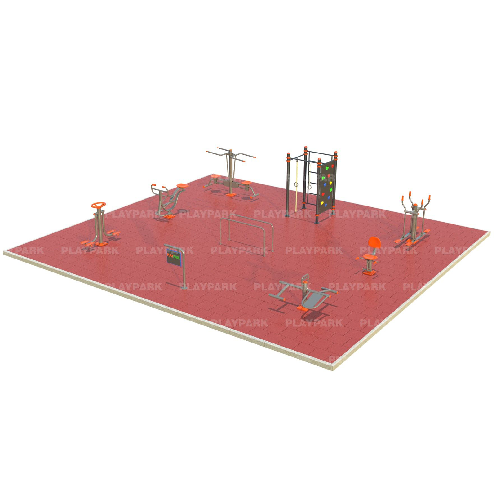 PROIECTE moderene - Teren sportiv MultiFitness FTK-1 exterior