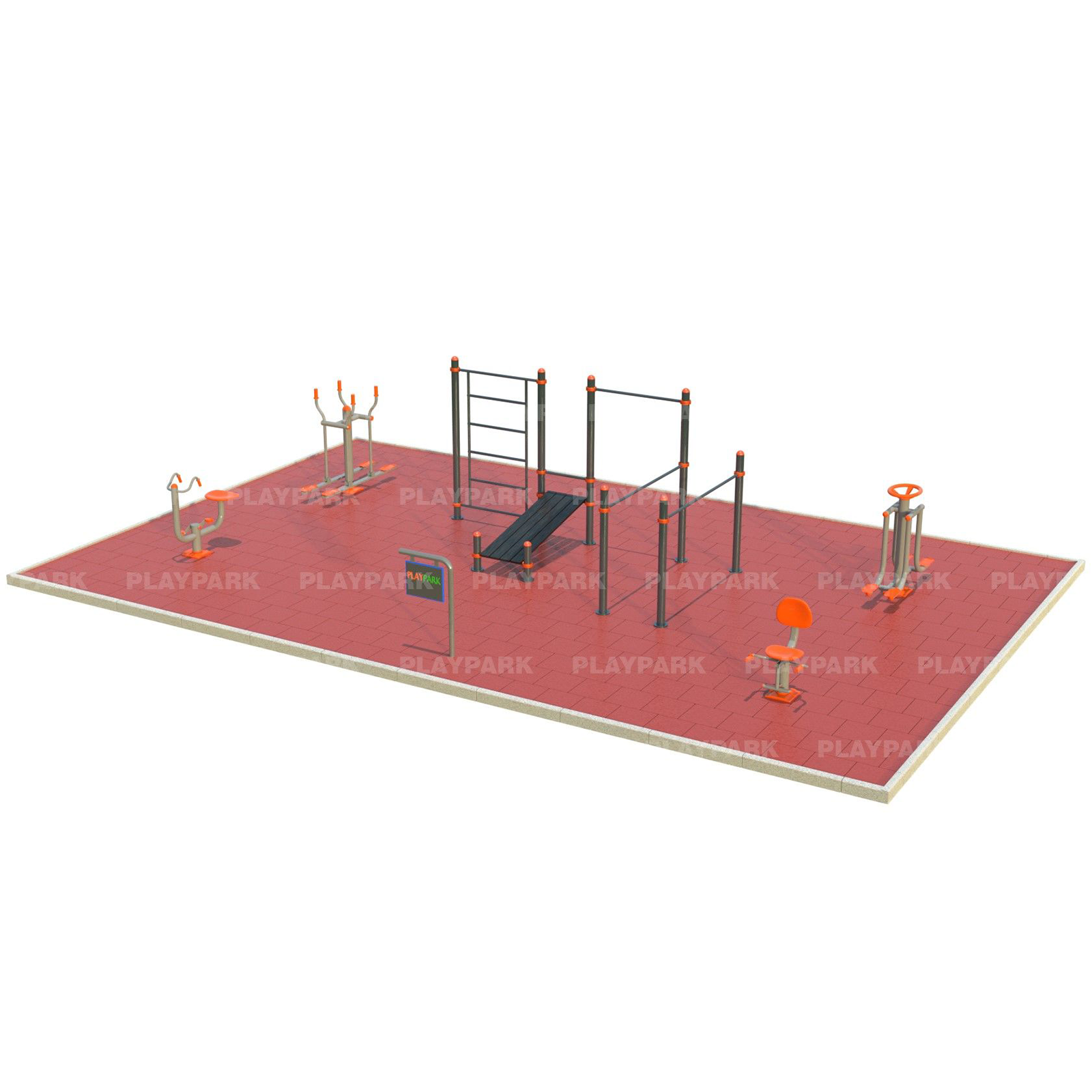 PROIECTE moderene - Teren sportiv MultiFitness FTK-2 exterior