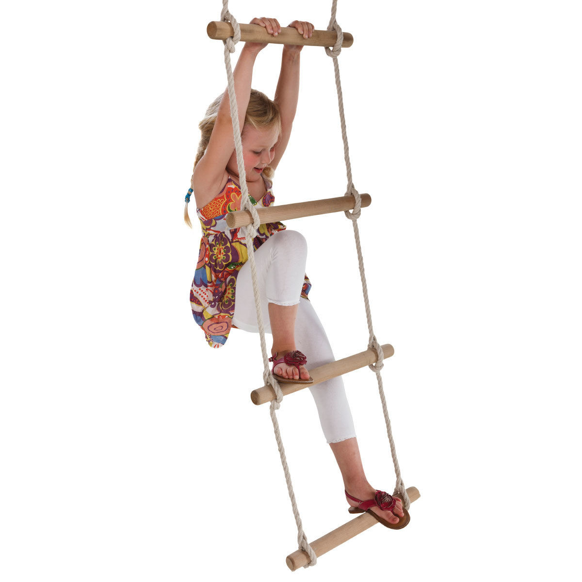 Scara de franghie 2,5 m, 7 trepte – pentru sport și joacă copii [5]