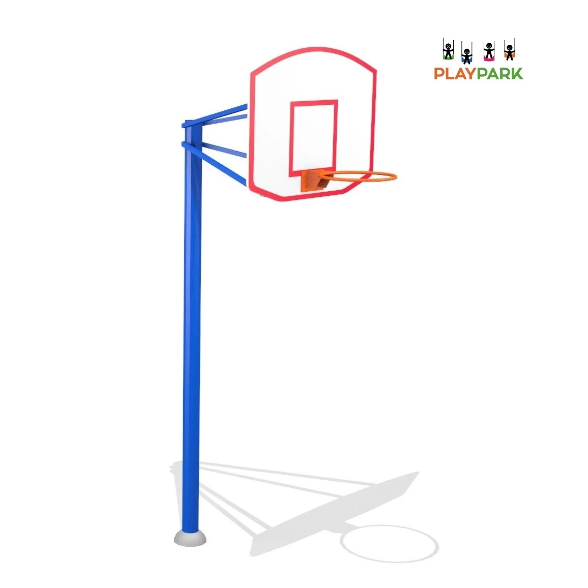 TEREN de Sport - Stalp de Baschet fix BFS-01