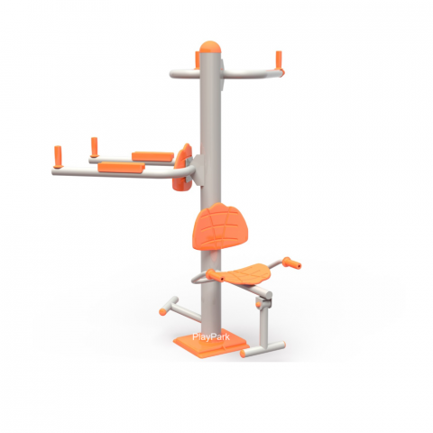Aparate Fitness exterior - "Superman+Extensia picioarelor" B-25 exterior
