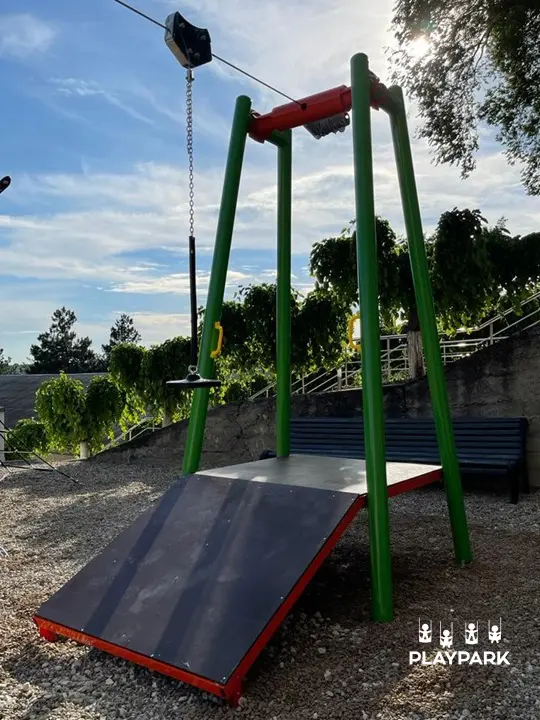 Tiroliana profesionala 35 metri - Set PROFI [3]