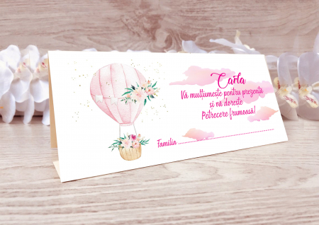 Plicuri bani botez - plicuri bani botez Balon Aer