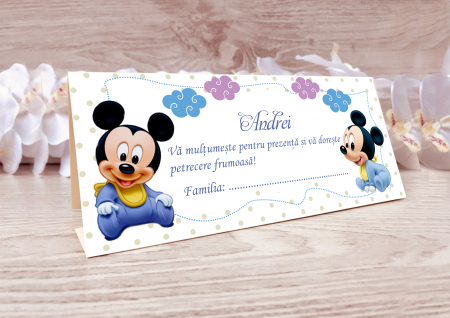Plicuri bani botez - plicuri bani botez Mickey
