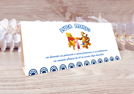 Plicuri bani botez - plicuri bani botez Ursulet Winnie