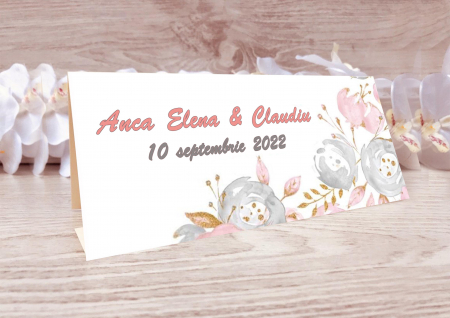 Plicuri bani nunta - plic de bani nunta  Floral Somon