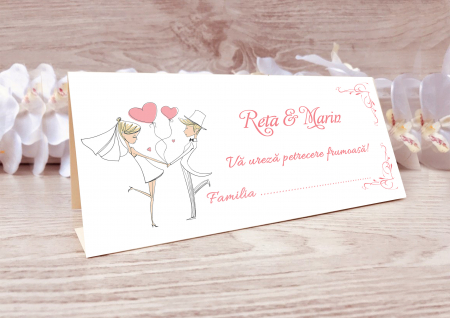 Plicuri bani nunta - plic de bani nunta Mire MIreasa elegant