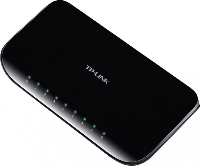 Switch TP-LINK TL-SG1008D, 8 x 10/100/1000Mbps [2]