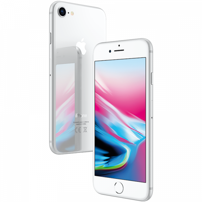Smartphone APPLE iPhone 8 64GB Silver, Grade A+, Used [1]