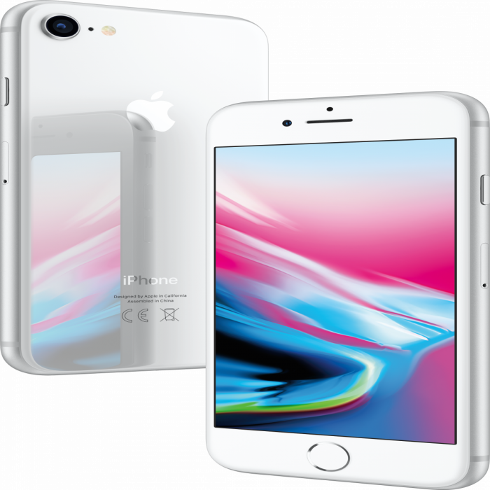 Smartphone APPLE iPhone 8 64GB Silver, Grade A+, Used [5]