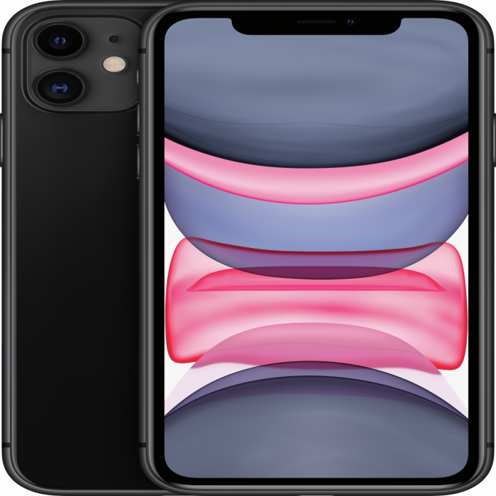 2ND LIFE APPLE iPhone 11 (6.10'',828x1792,128GB,iOS,Lightning,BT,HSPA+,DC-HSDPA,FDD-LTE,TD-LTE EV-DO Rev. A) Black, USED [7]