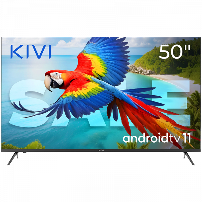 50", UHD, Android TV 11, Black, 60 Hz, AV1, Sound 2x12W, 65 kWh/1000h, Energy F, WiFi5G, BT5.1, 4xHDMI, 2xUSB, Blue Remote, 24 months [1]
