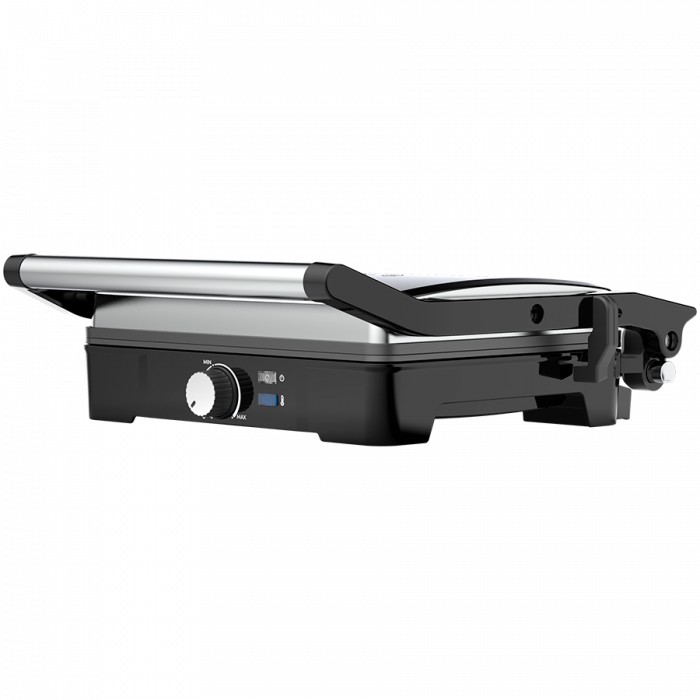 AENO Electric Grill EG2: 2000W, Temperature regulation, Max opening angle -180°, Plate size 290*234mm [2]